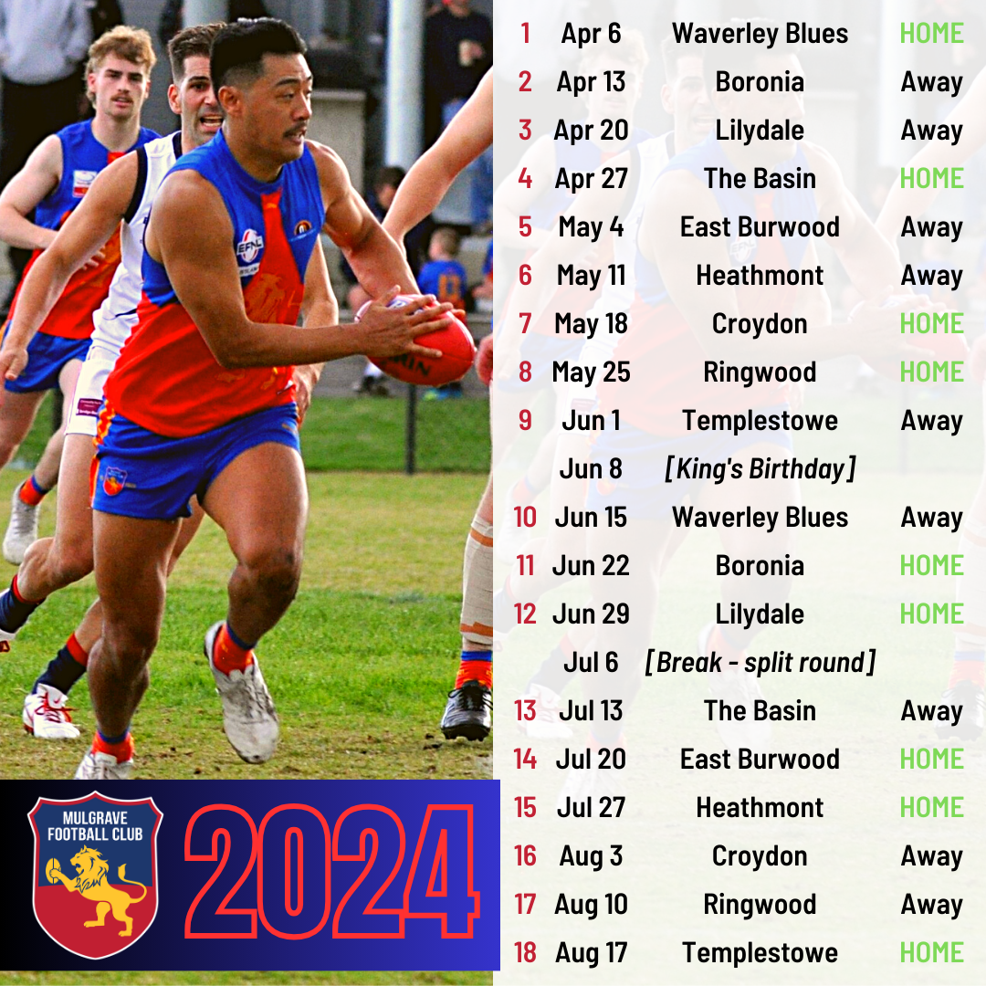 Toyota Footy Fixture 2024 Dates - Dore Nancey